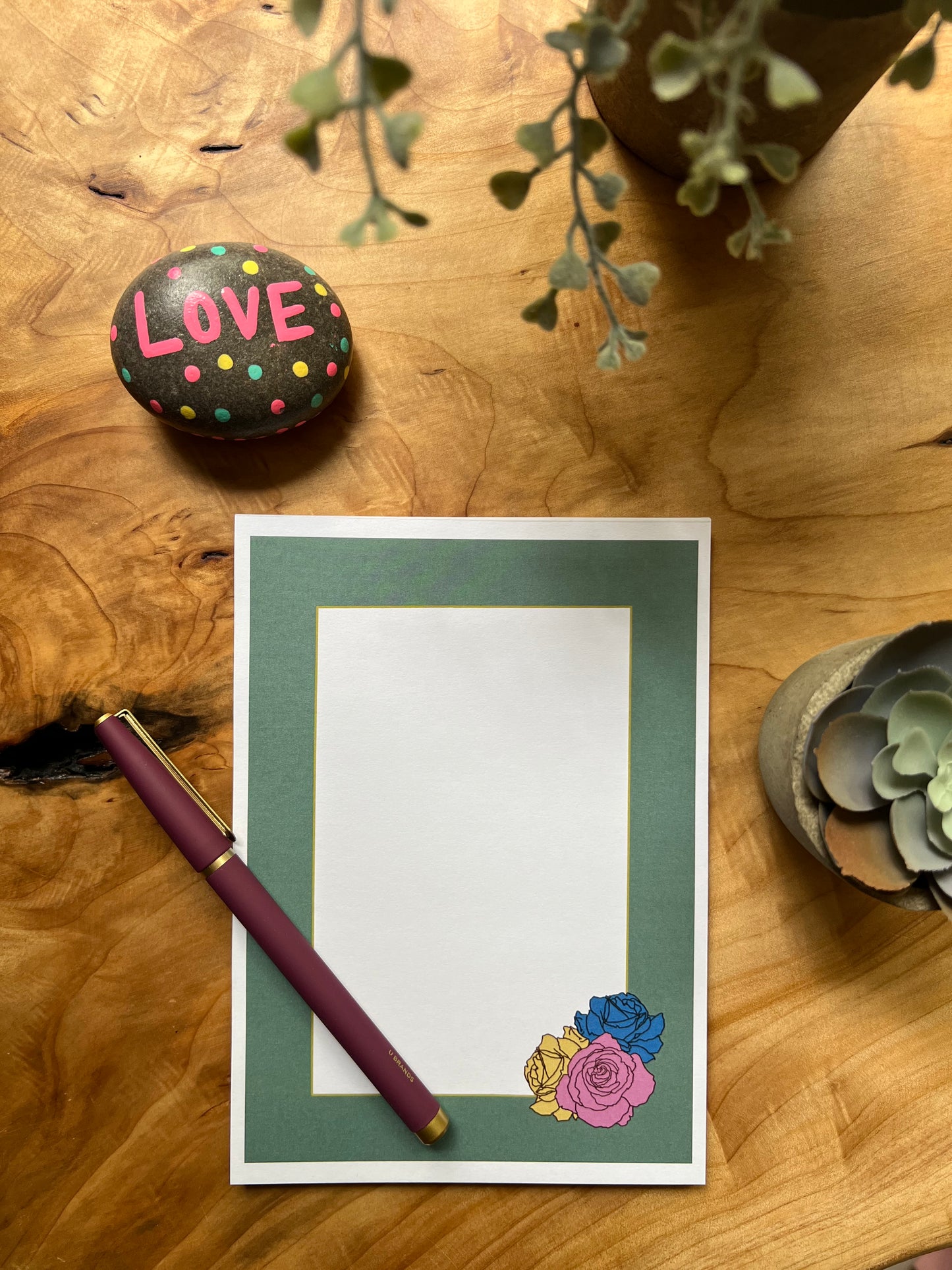 Orpheus's Wedding Bouquet Memo Pad