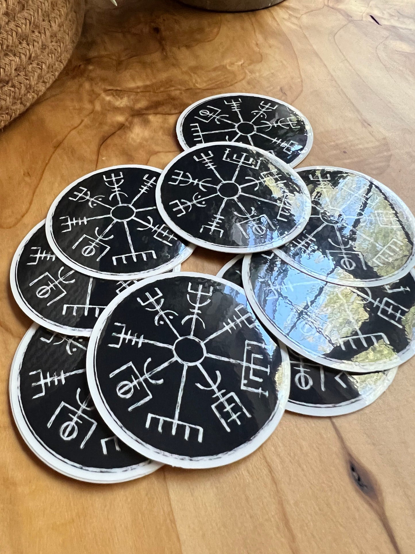 Vegvisir | Nordic Compass | Vinyl Sticker