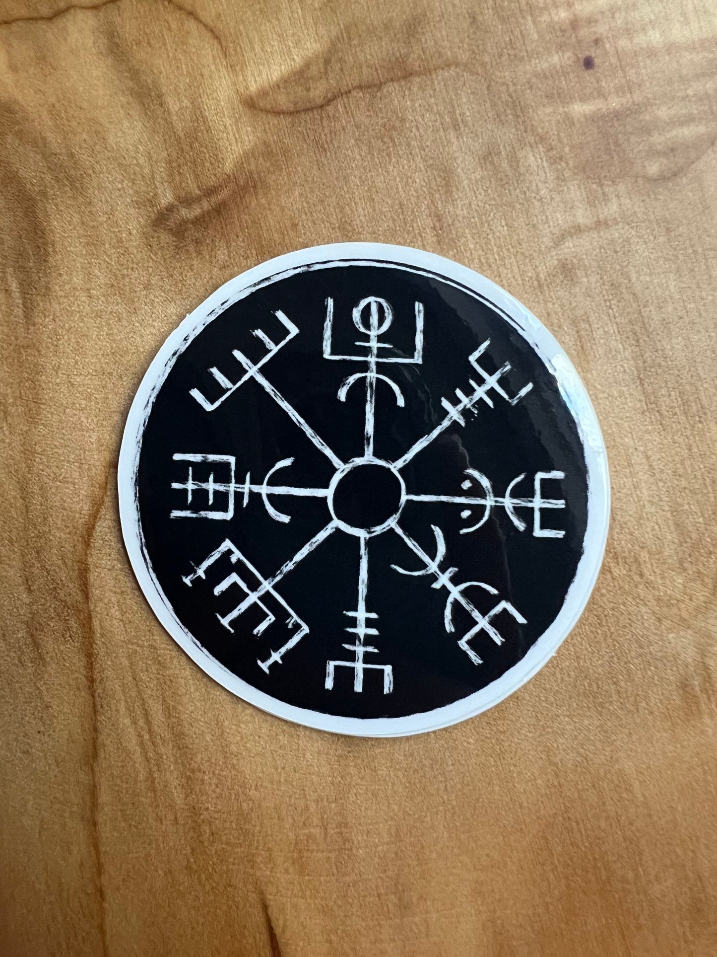 Vegvisir | Nordic Compass | Vinyl Sticker