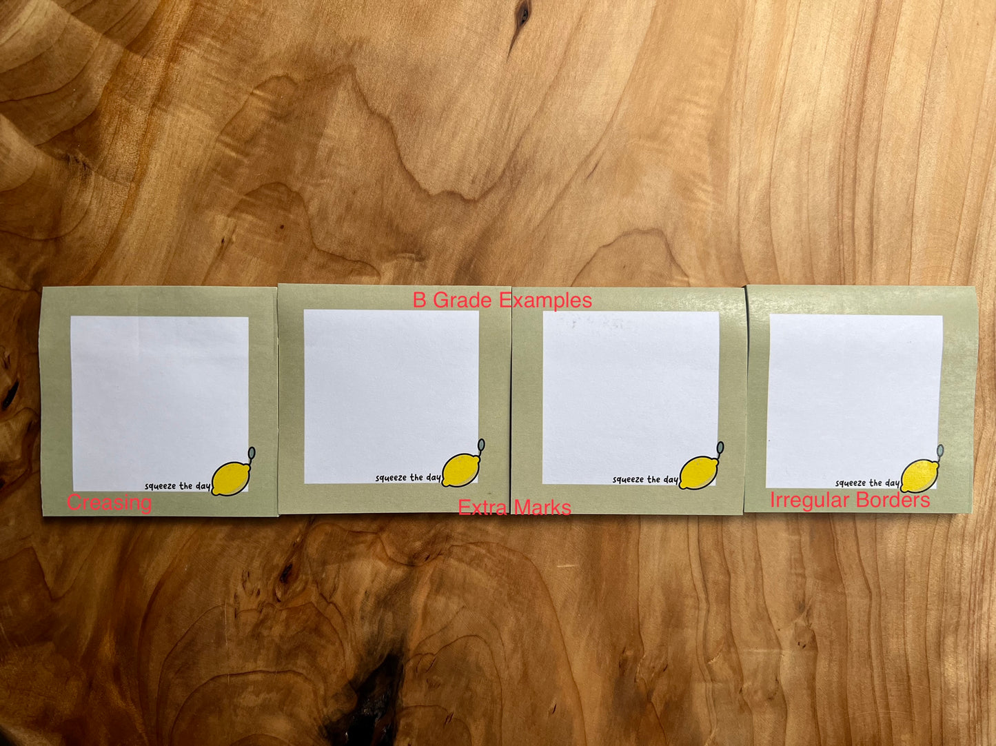 Squeeze the Day Lemon Sticky Memo Pad